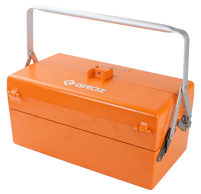 Lightweight & Portable 18-Inch Cantilever Tool Box – GROZ USA